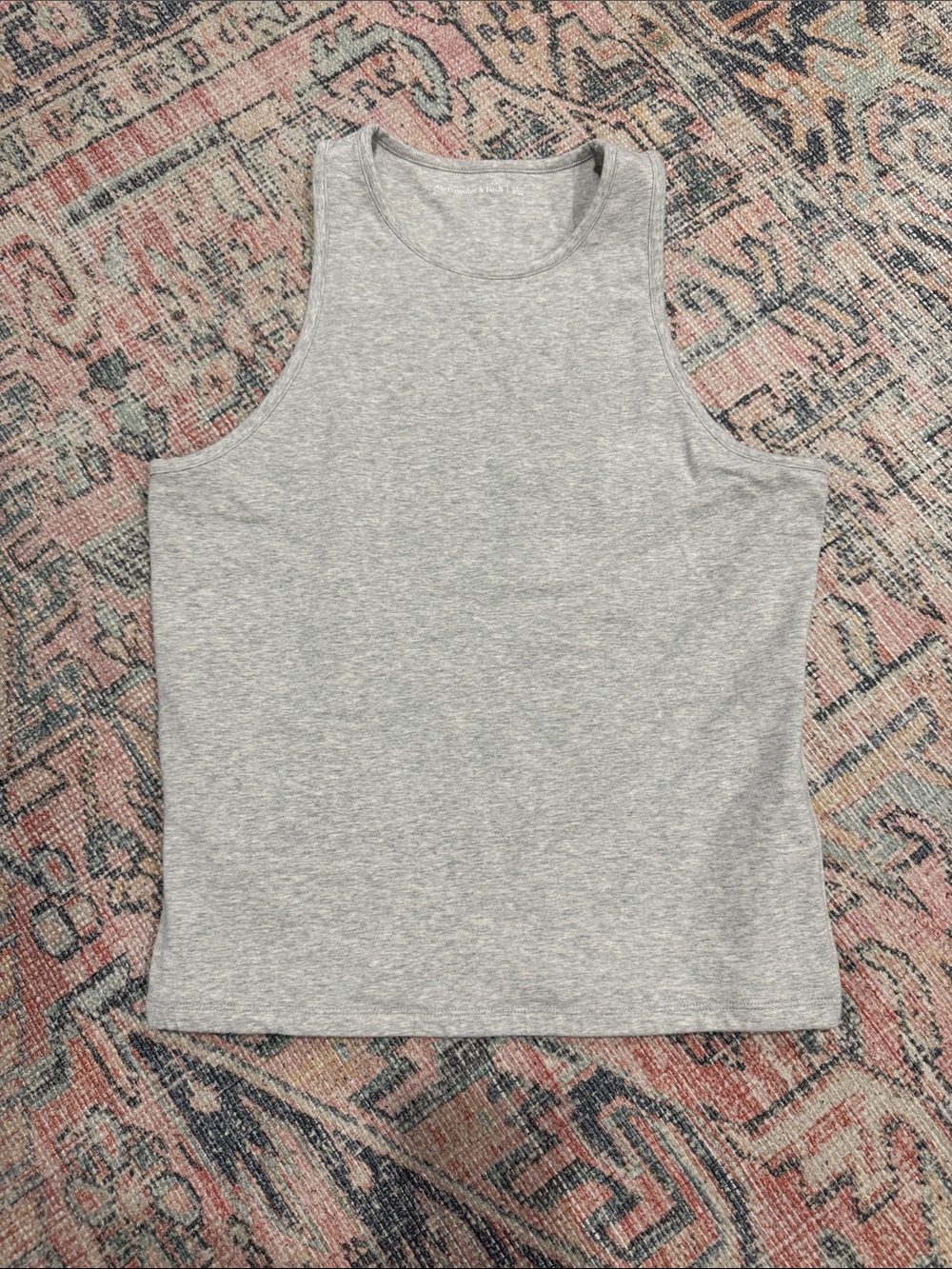 Abercrombie & Fitch Light Gray Tank Top